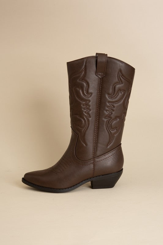 Rerun Western Boots - Premium Boots from Fortune Dynamic - Just $50! Shop now at Ida Louise Boutique