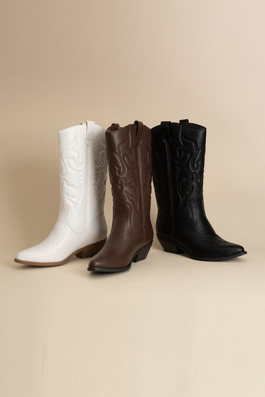 Rerun Western Boots - Premium Boots from Fortune Dynamic - Just $70! Shop now at Ida Louise Boutique