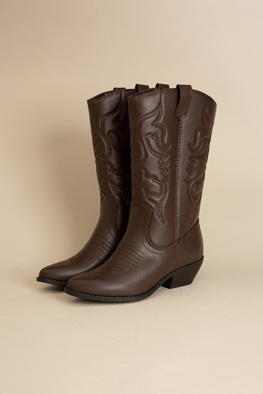 Rerun Western Boots - Premium Boots from Fortune Dynamic - Just $80! Shop now at Ida Louise Boutique