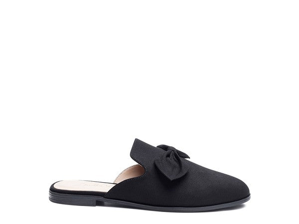 DOBOS CASUAL WALKING BOW MULES - Premium Flats from Rag Company - Just $54! Shop now at Ida Louise Boutique