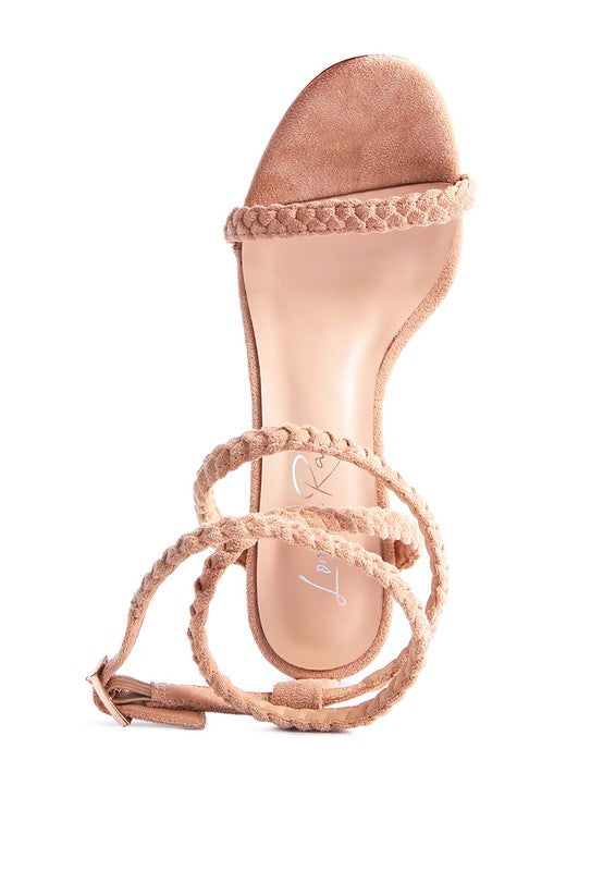 SHERRI SUEDE STILETTO SLING-BACK SANDAL - Premium Sandals from Rag Company - Just $64! Shop now at Ida Louise Boutique