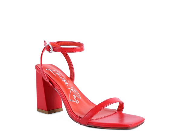 Block Heel Ankle Strap Sandals - Premium Sandals from Rag Company - Just $64! Shop now at Ida Louise Boutique