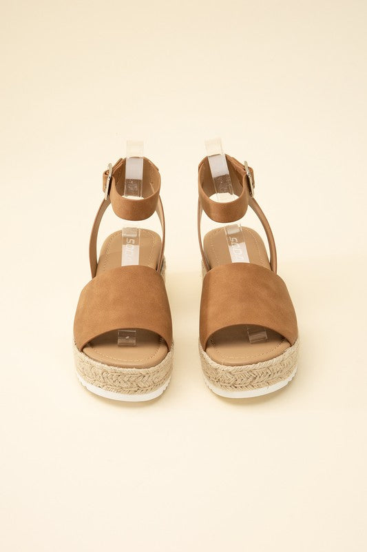 TOPIC-S Espadrille Ankle strap Sandals - Premium Sandals from Fortune Dynamic - Just $44! Shop now at Ida Louise Boutique