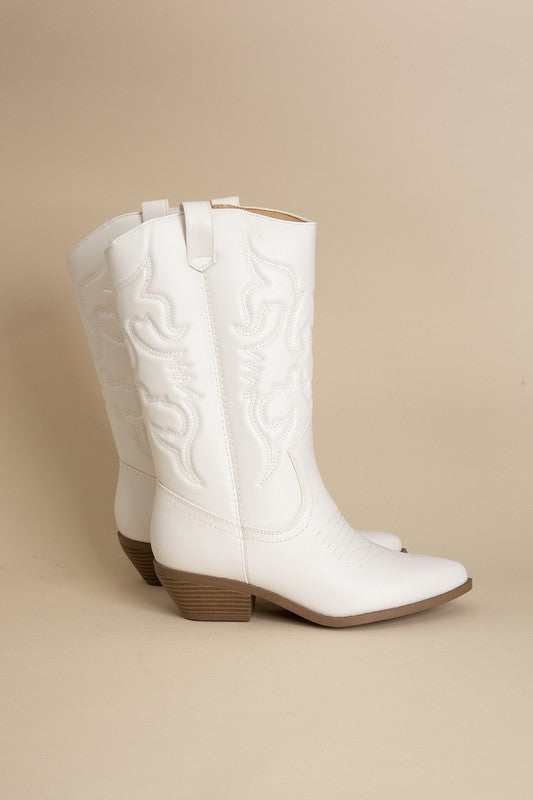 Rerun Western Boots - Premium  from Fortune Dynamic - Just $80! Shop now at Ida Louise Boutique