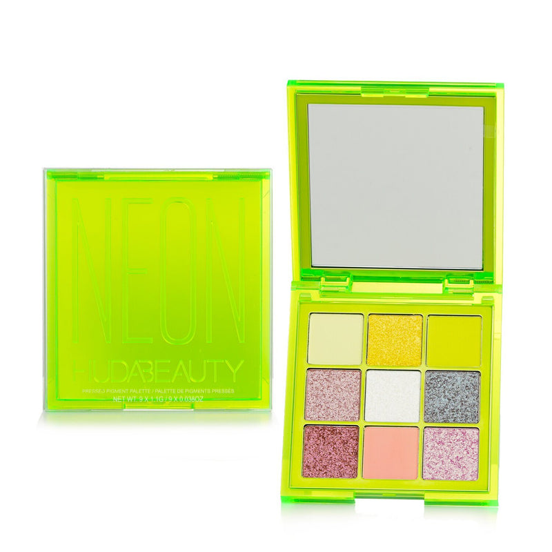HUDA BEAUTY - Neon Obsessions Pressed Pigment Eyeshadow Palette (9x Eyeshadow) - # Neon Green HB00077 9x1.1g/0.038oz - Premium Eye Shadow Palette from Doba - Just $29.85! Shop now at Ida Louise Boutique
