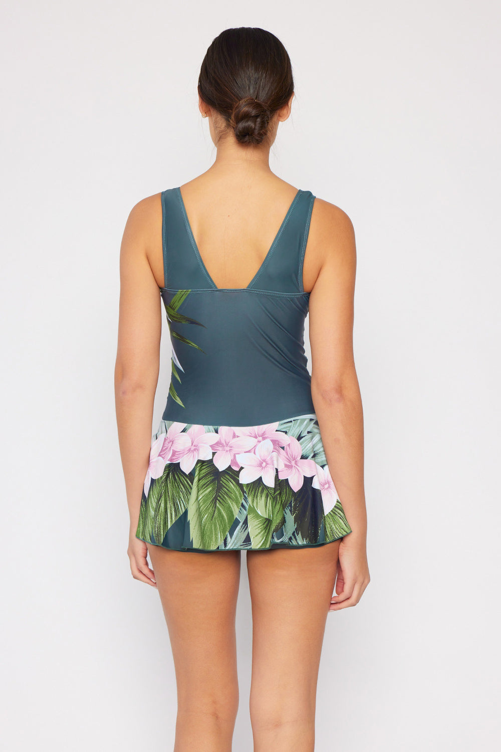 Marina West Swim Full Size Clear Waters Swim Dress in Aloha Forest - Premium swim from Trendsi - Just $56! Shop now at Ida Louise Boutique