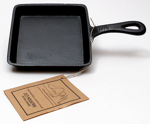Old Mountain Cast Iron Preseasoned Square Skillet - Premium Old Mountain Cast Iron Cookware from Ida Louise Boutique - Just $32! Shop now at Ida Louise Boutique