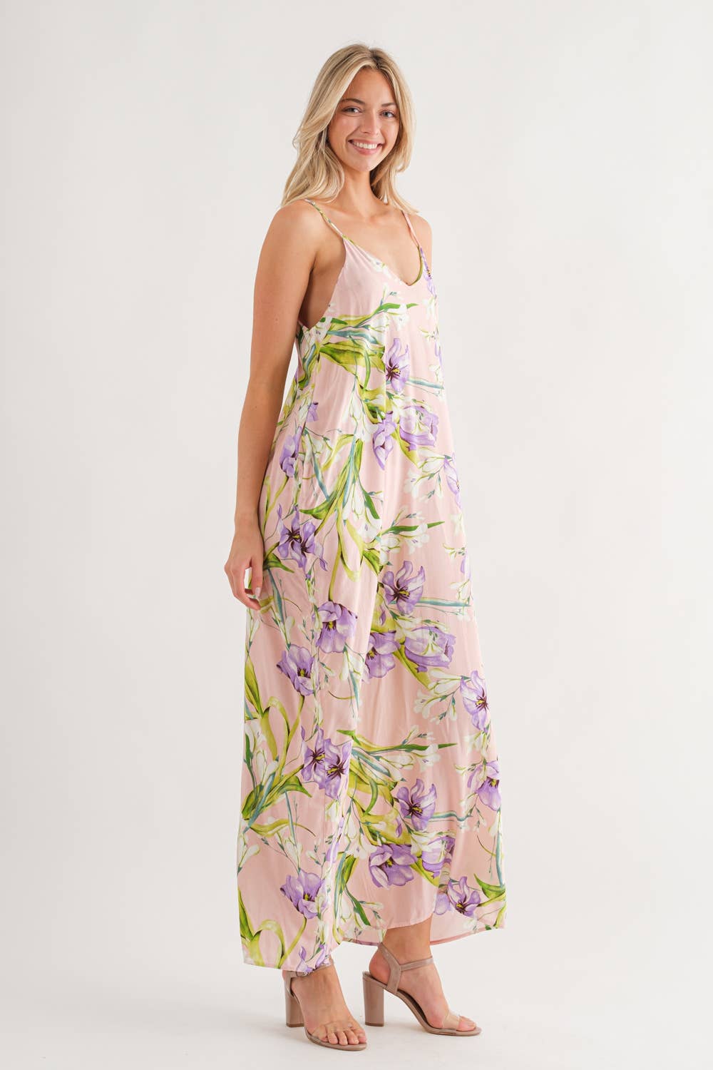 Floral Print Maxi Dress - Premium Dress from Bloidy - Just $50! Shop now at Ida Louise Boutique