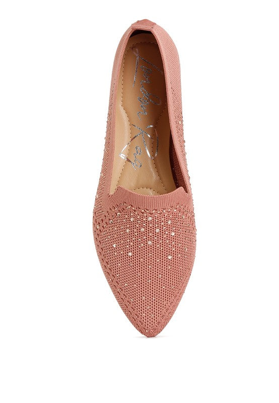 Abedi Rhinestone Embellished Pull Tab Loafers - Premium Loafers from Rag Company - Just $52! Shop now at Ida Louise Boutique