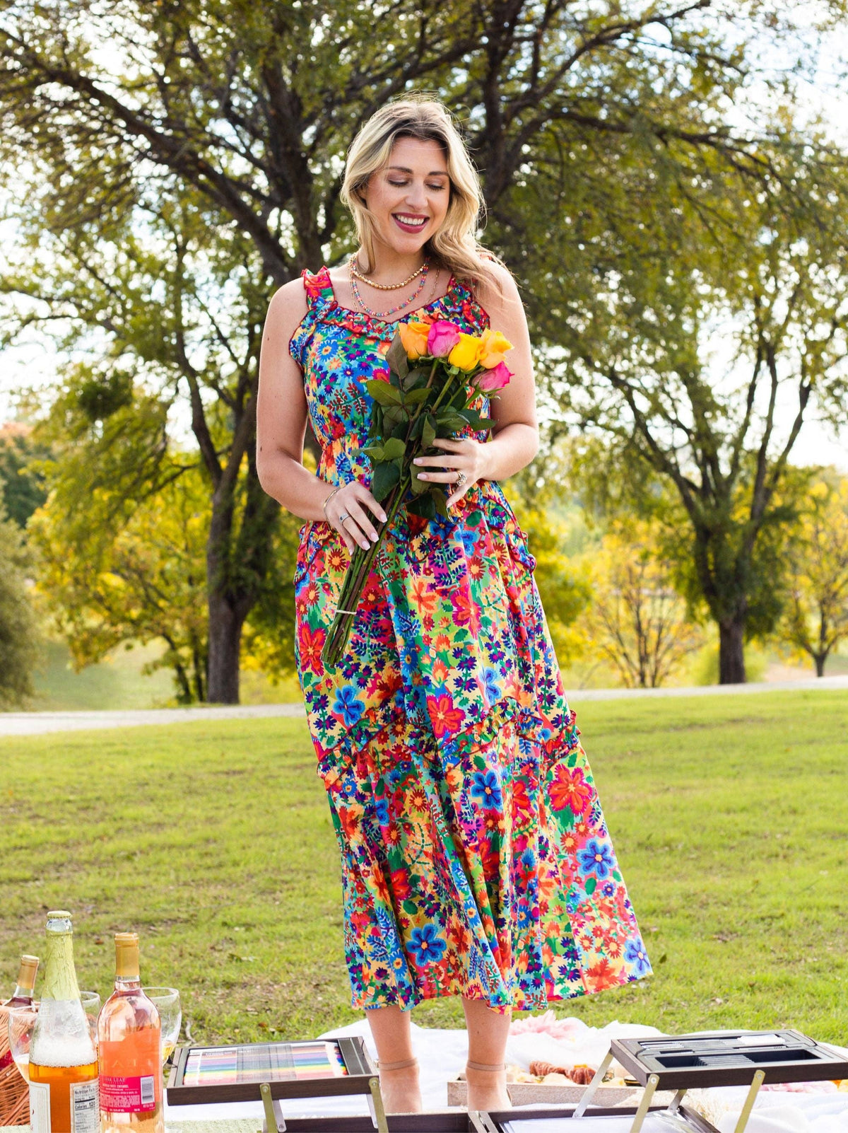 Island Breeze Tropical Maxi Dress - Premium Dresses from Southern Grace - Just $56! Shop now at Ida Louise Boutique