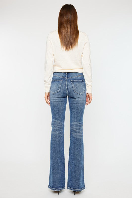 Kancan High Rise Flare Jeans - Premium Jeans from Kan Can USA - Just $72! Shop now at Ida Louise Boutique