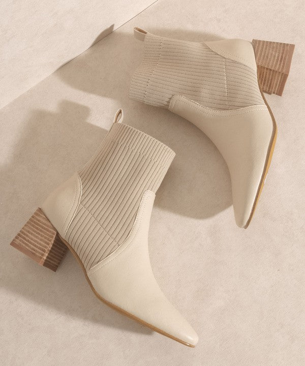 OASIS SOCIETY Geraldine - Sock Bootie - Premium Booties from Oasis Society - Just $60! Shop now at Ida Louise Boutique