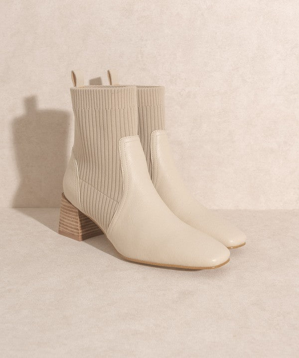 OASIS SOCIETY Geraldine - Sock Bootie - Premium Booties from Oasis Society - Just $60! Shop now at Ida Louise Boutique