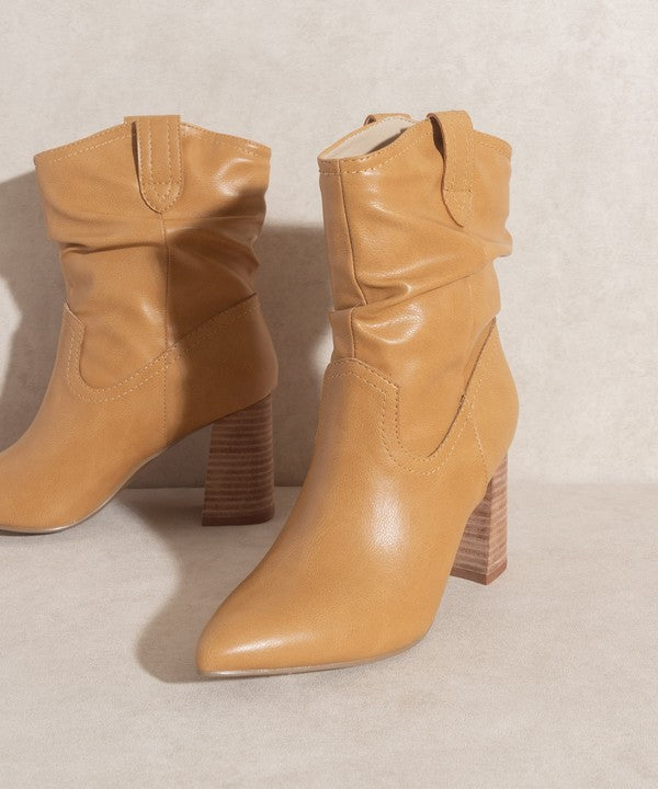 Oasis Society Mavis - Western Style Bootie - Premium Boots from Oasis Society - Just $58! Shop now at Ida Louise Boutique