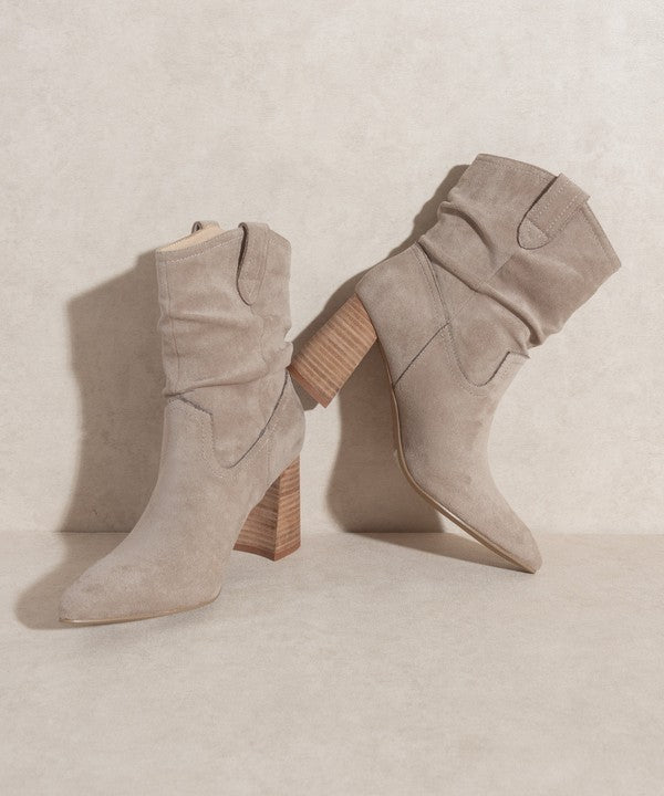 Oasis Society Mavis - Western Style Bootie - Premium Boots from Oasis Society - Just $58! Shop now at Ida Louise Boutique