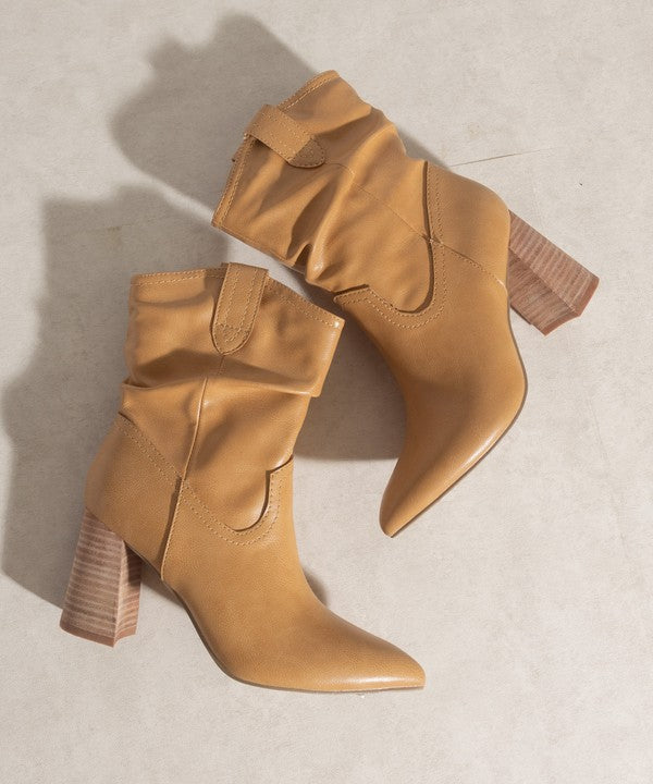 Oasis Society Mavis - Western Style Bootie - Premium Boots from Oasis Society - Just $58! Shop now at Ida Louise Boutique