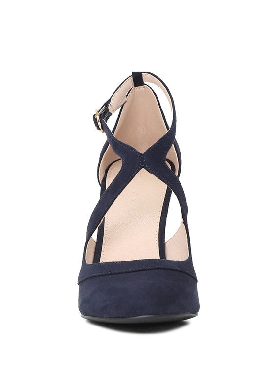 LONDON RAG Closed Toe Strap  Heel Sandal - Premium Sandals from Rag Company - Just $62! Shop now at Ida Louise Boutique