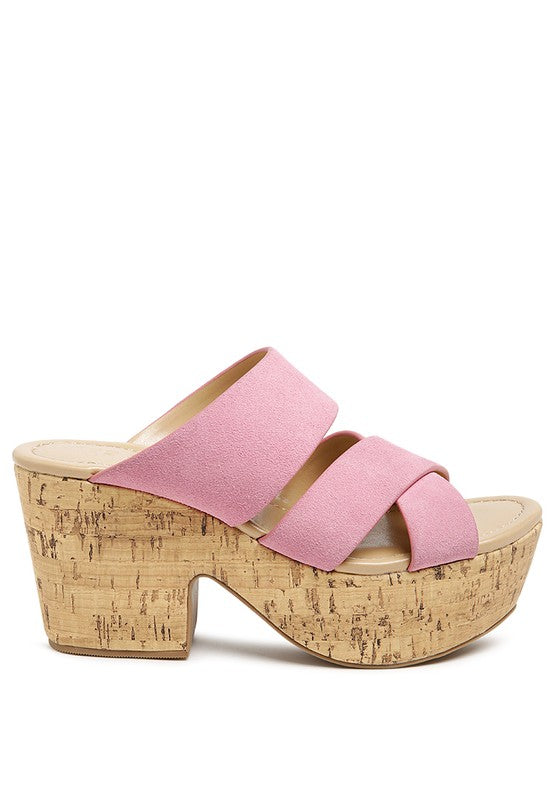 GERD Blocked Heel Suede Sandal - Premium Sandals from Rag Company - Just $88! Shop now at Ida Louise Boutique