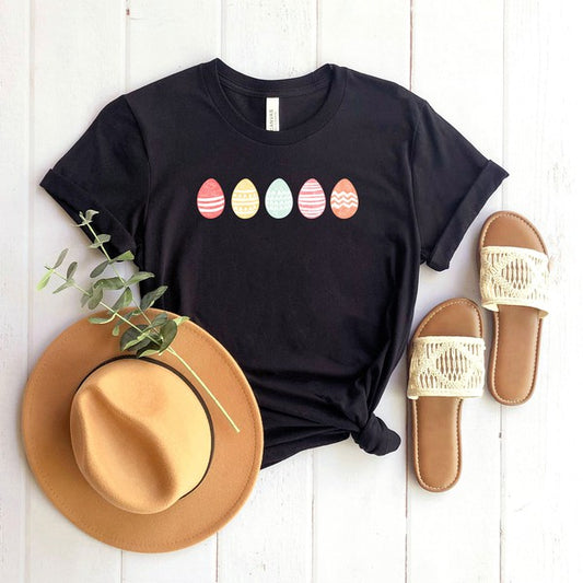 Easter Eggs Short Sleeve Graphic Tee