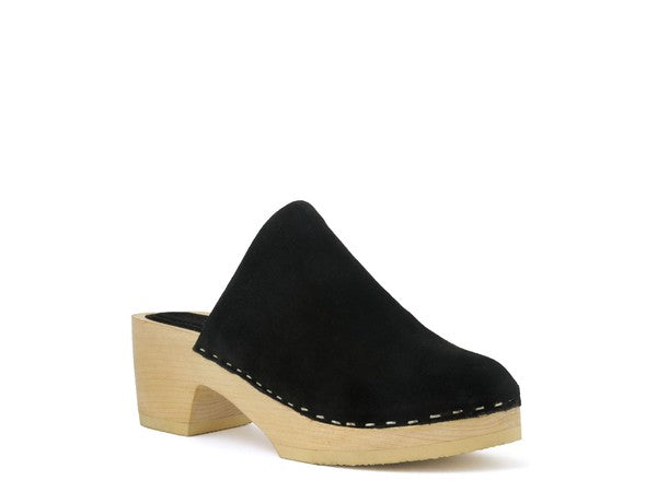 RAG & CO DARCIE TAUPE SUEDE CLOGS - Premium Flats from Rag Company - Just $64! Shop now at Ida Louise Boutique