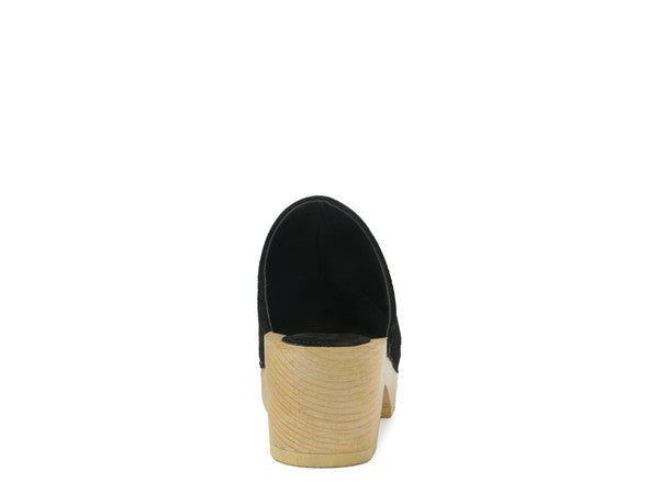 RAG & CO DARCIE TAUPE SUEDE CLOGS - Premium Flats from Rag Company - Just $64! Shop now at Ida Louise Boutique