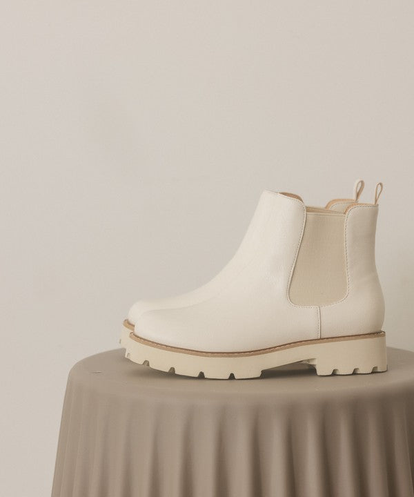 Oasis Society Gianna - Chunky Sole Chelsea Boot - Premium Boots from Oasis Society - Just $64! Shop now at Ida Louise Boutique