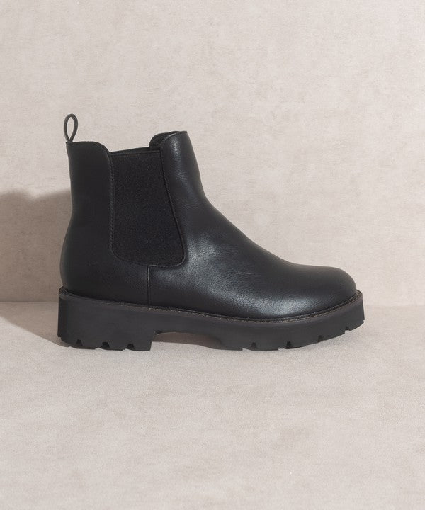 Oasis Society Gianna - Chunky Sole Chelsea Boot - Premium Boots from Oasis Society - Just $64! Shop now at Ida Louise Boutique