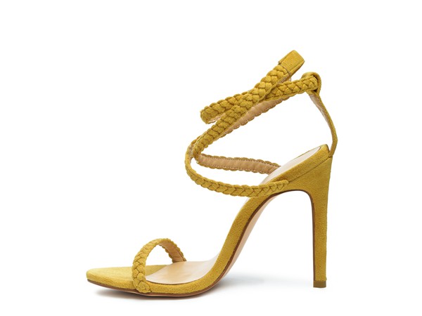 SHERRI SUEDE STILETTO SLING-BACK SANDAL - Premium Sandals from Rag Company - Just $64! Shop now at Ida Louise Boutique