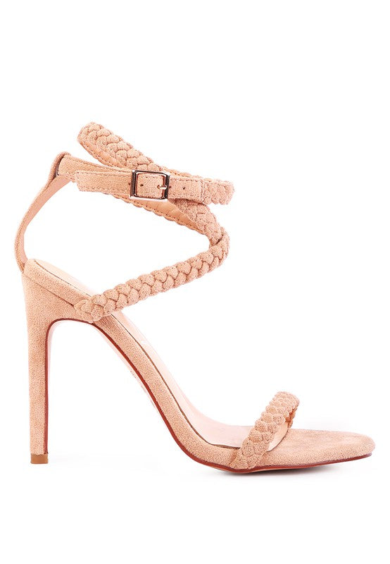 SHERRI SUEDE STILETTO SLING-BACK SANDAL - Premium Sandals from Rag Company - Just $64! Shop now at Ida Louise Boutique