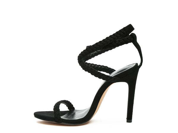 SHERRI SUEDE STILETTO SLING-BACK SANDAL - Premium Sandals from Rag Company - Just $64! Shop now at Ida Louise Boutique