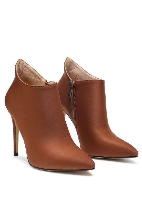 Melba Pointed Heel Stiletto Boot - Premium Booties from Rag Company - Just $82! Shop now at Ida Louise Boutique