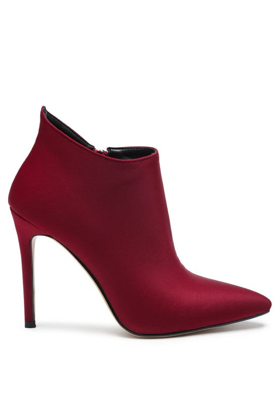 Melba Pointed Heel Stiletto Boot - Premium Booties from Rag Company - Just $82! Shop now at Ida Louise Boutique