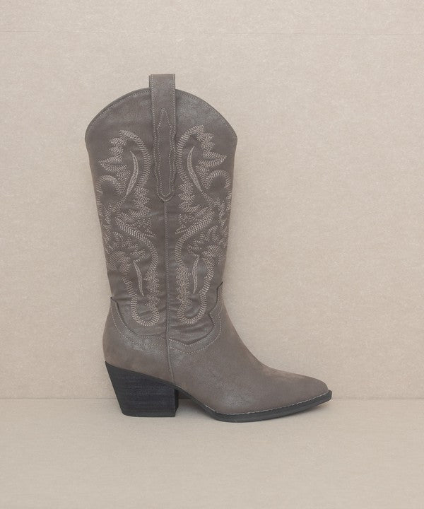 Oasis Society Amaya - Classic Western Boot - Premium Boots from Oasis Society - Just $81! Shop now at Ida Louise Boutique