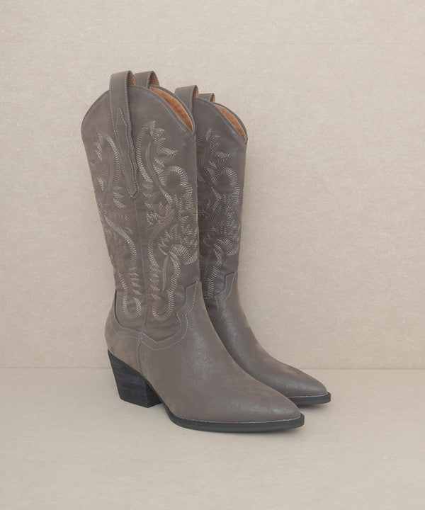 Oasis Society Amaya - Classic Western Boot - Premium Boots from Oasis Society - Just $81! Shop now at Ida Louise Boutique