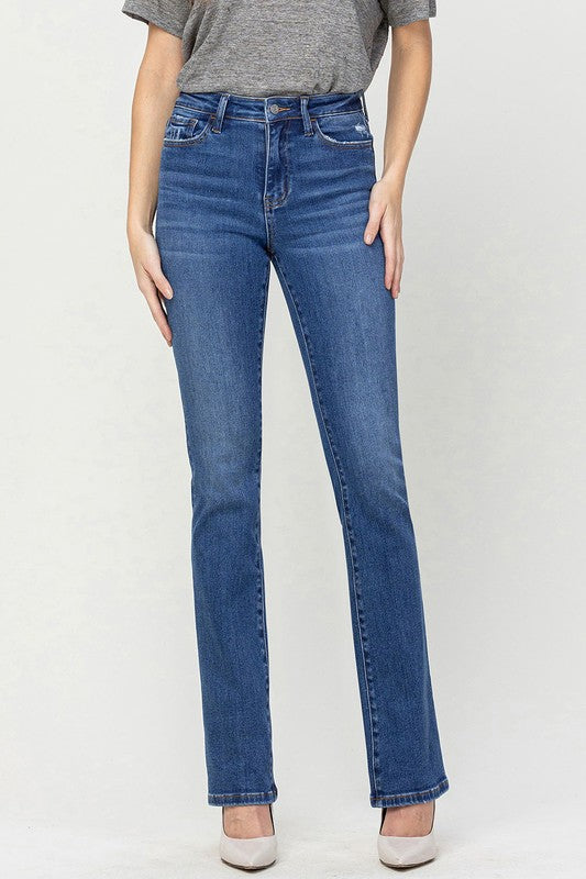Vervet High Rise Bootcut Jeans - Premium Jeans from VERVET by Flying Monkey - Just $74! Shop now at Ida Louise Boutique