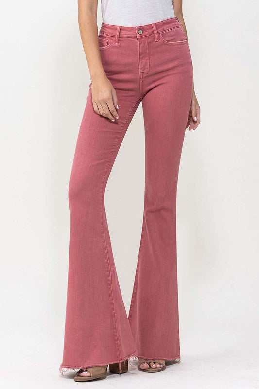 Vervet High Rise Super Flare Jeans - Premium Jeans from VERVET by Flying Monkey - Just $68! Shop now at Ida Louise Boutique