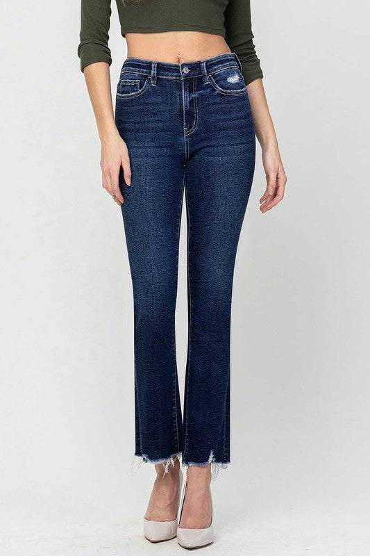Vervet High Rise Ankle Bootcut - Premium Jeans from Flying Monkey - Just $70! Shop now at Ida Louise Boutique
