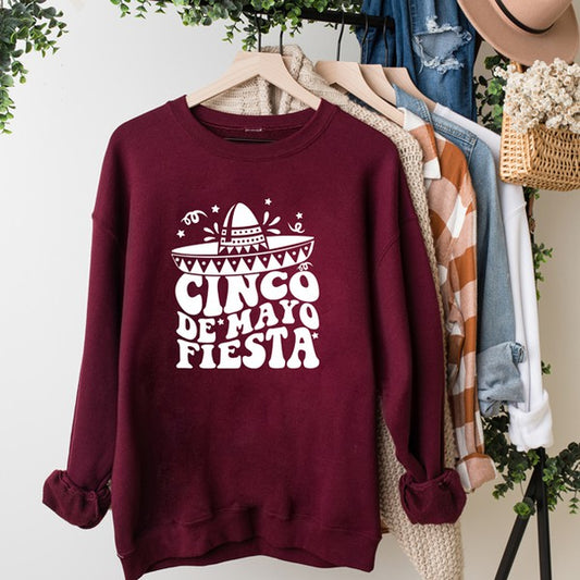 Cinco De Mayo Fiesta Graphic Sweatshirt