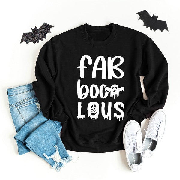 Fabboolous Graphic Sweatshirt - Premium Sweatshirt from Olive and Ivory Wholesale - Just $54! Shop now at Ida Louise Boutique