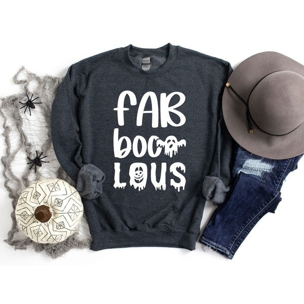 Fabboolous Graphic Sweatshirt - Premium Sweatshirt from Olive and Ivory Wholesale - Just $54! Shop now at Ida Louise Boutique