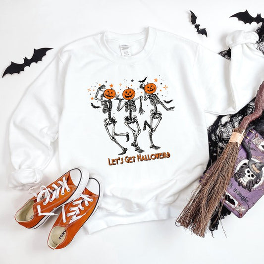 Let's Get Halloweird Graphic Sweatshirt