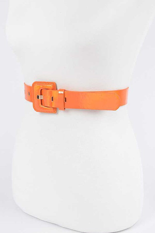 Holographic Neon Women's Fashion Belt - Premium Belt from LA Jewelry Plaza - Just $28! Shop now at Ida Louise Boutique