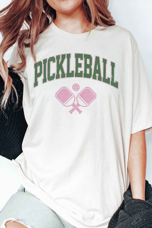 Pickleball Graphic Tee - Premium  from A. BLUSH CO. - Just $39! Shop now at Ida Louise Boutique