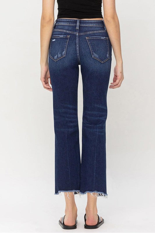 High Rise Regular Straight Jean - Premium Jeans from Flying Monkey - Just $74! Shop now at Ida Louise Boutique