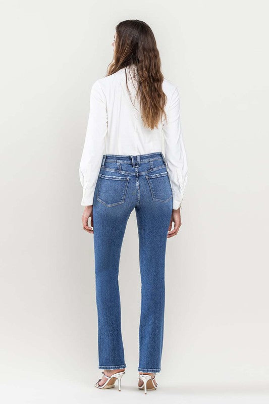 Low Rise Slim Bootcut Jeans - Premium  from Flying Monkey - Just $70! Shop now at Ida Louise Boutique