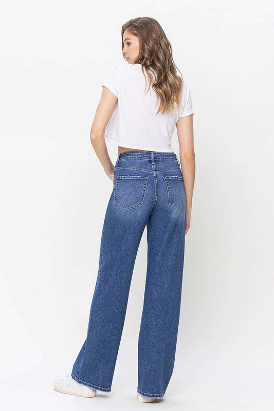 Vervet 90's High Rise Loose Fit Jeans - Premium Jeans from VERVET by Flying Monkey - Just $74! Shop now at Ida Louise Boutique
