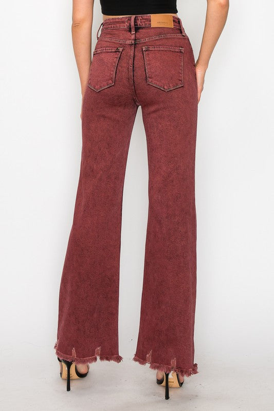 Artemis Plus Size - High Rise Flare Jeans - Premium Jeans from Artemis Vintage - Just $81! Shop now at Ida Louise Boutique