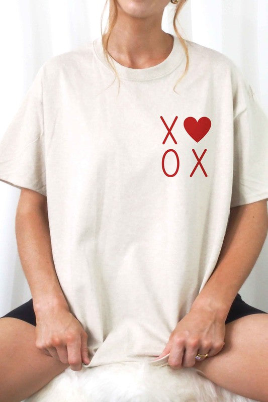 XOXO Valentine's Graphic T-Shirt - Premium T-Shirt from ALPHIA - Just $36! Shop now at Ida Louise Boutique