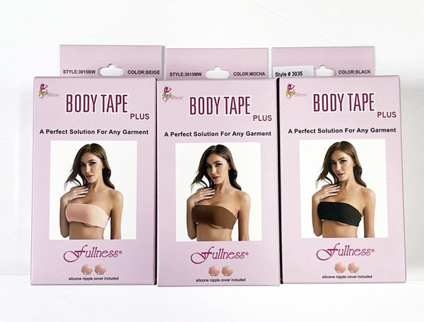 Plus size body tape with silicone nipple cover - Premium  from Forever-Foxy - Just $26! Shop now at Ida Louise Boutique