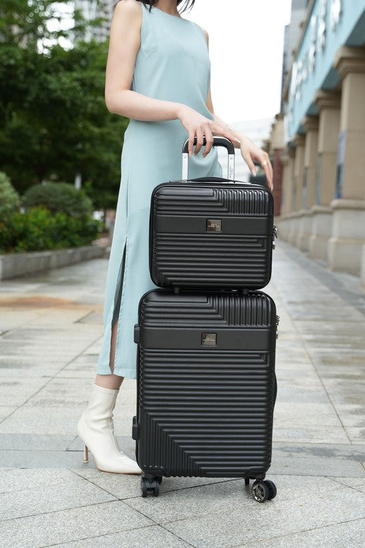 MKF Mykonos Luggage Set Carry-on and Cosmetic Case - Premium Luggage from MKF Collection by Mia K - Just $314! Shop now at Ida Louise Boutique